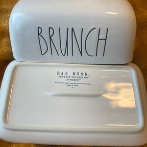 Rae Dunn “BRUNCH” Butter Holder